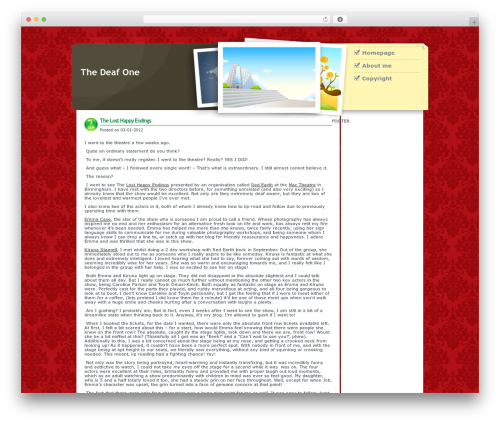 Tower Blocks WordPress theme - thedeafone.co.uk
