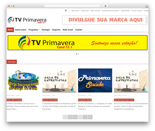 Content_timeline WordPress plugin - tvprimavera.com