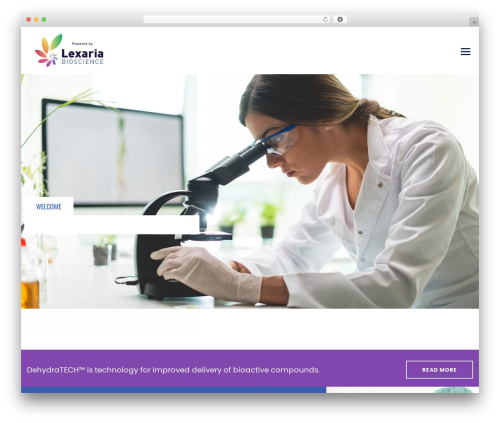 WordPress theme LabtechCO - lexariabioscience.com