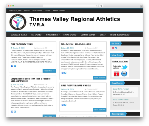 WP FanZone best WordPress theme - tvraa.com WP FanZone best WordPress theme - tvraa.com