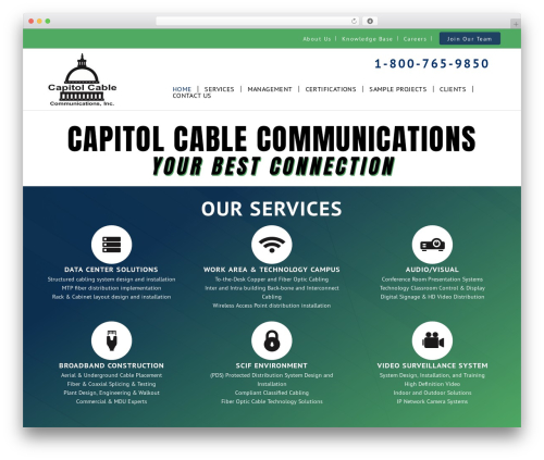 Beaver Builder Theme WordPress theme - capitolcablecom.com