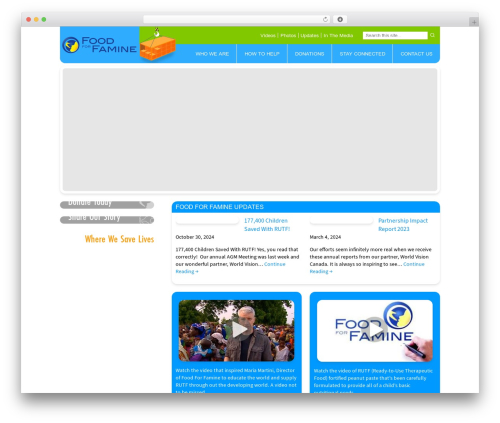 Hny cookie consent WordPress plugin - foodforfamine.org
