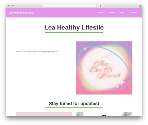Wp ultimo WordPress plugin - leahealthylifestyle.org