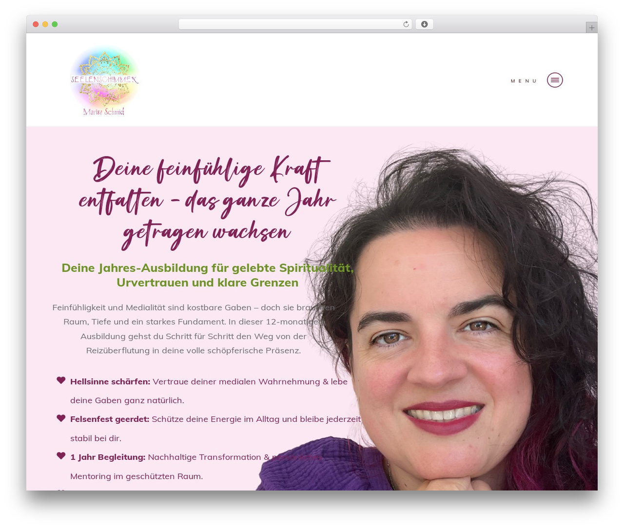 Thrive Theme Builder WordPress theme - seelenschimmer.ch