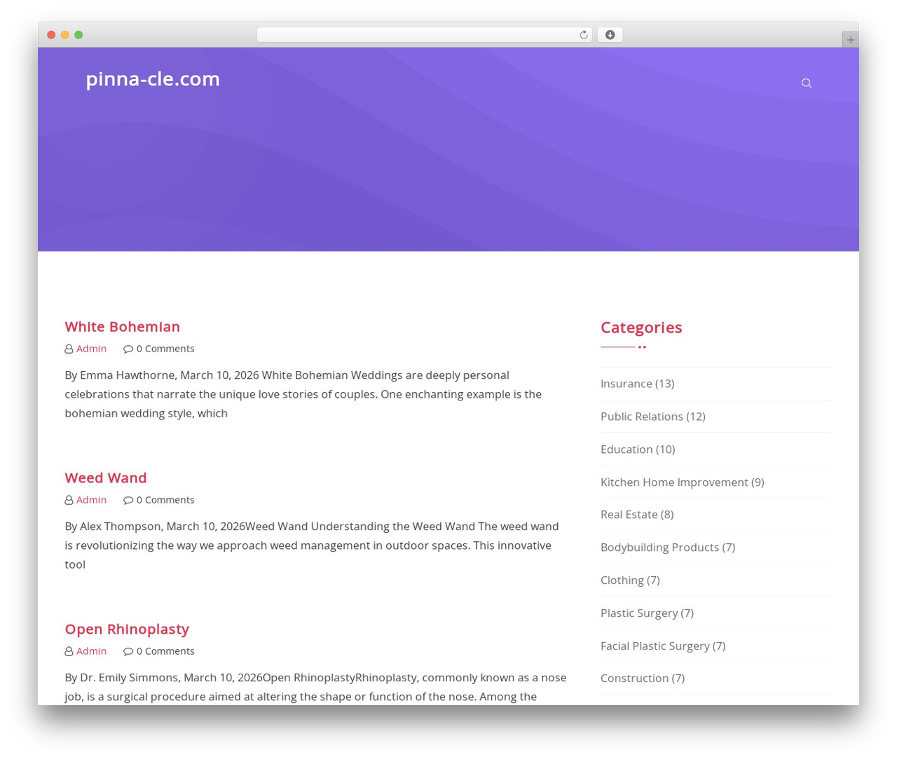 Axiohost top WordPress theme - pinna-cle.com