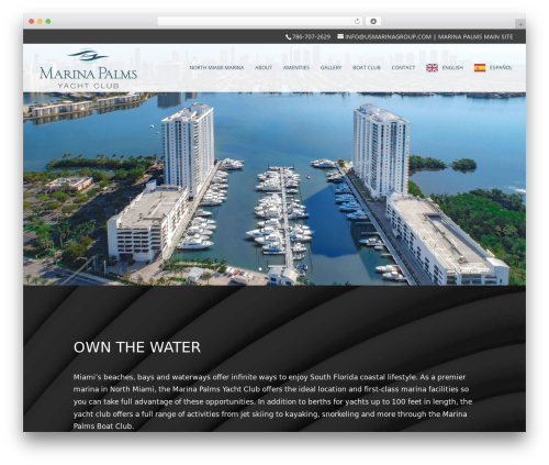 Divi WordPress theme - mpmarina.com