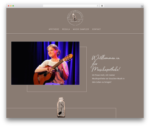 Divi WordPress theme - musikapotheke.ch