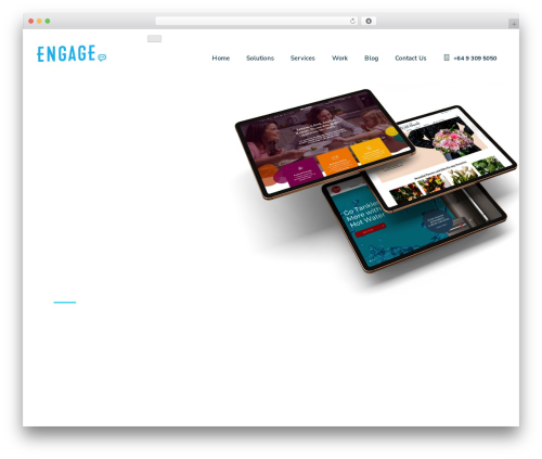 Engage theme WordPress - engagedigital.co.nz