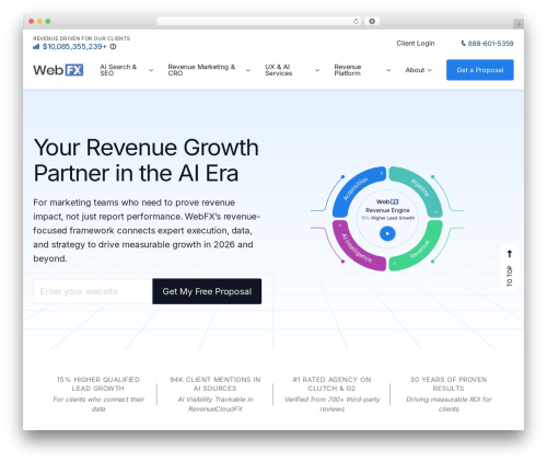 fx theme WordPress - www.webfx.com