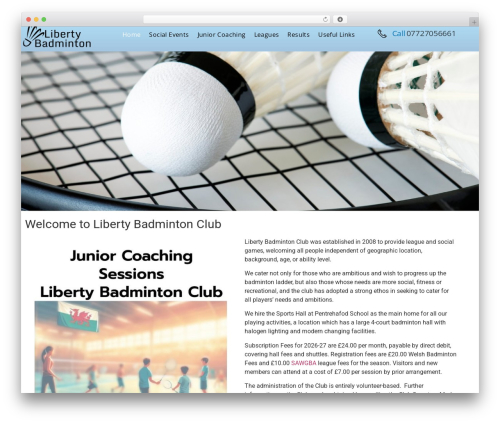 Advanced iframe pro WordPress plugin - libertybadminton.net
