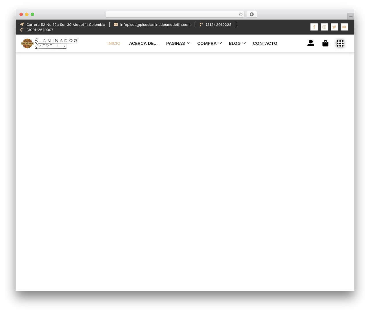 Hello Elementor WordPress store theme - pisoslaminadosmedellin.com