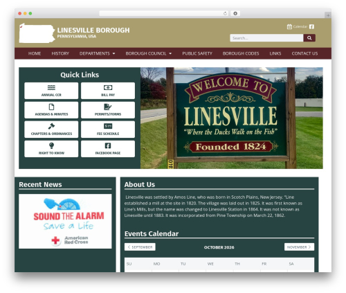 Functional gov wp WordPress plugin - linesvilleboro.org