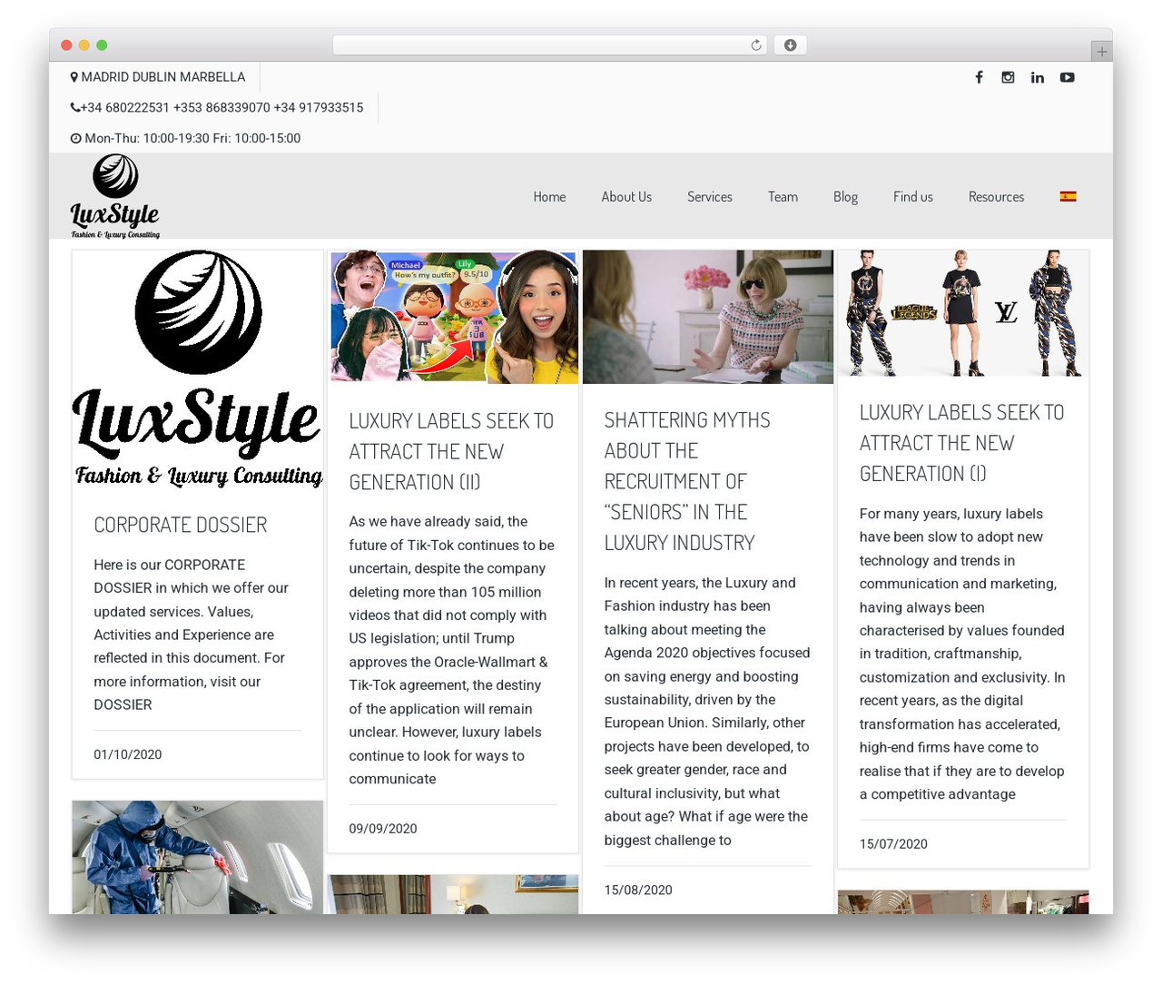 Lambda fashion WordPress theme - luxstyleconsulting.com Lambda fashion WordPress theme - luxstyleconsulting.com