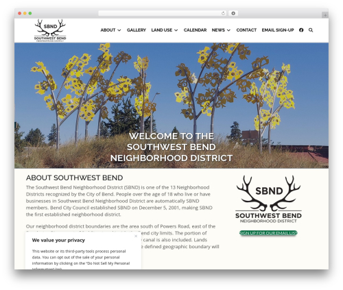 Theme WordPress Beaver Builder Theme - swbend.org