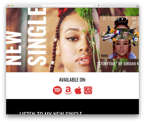 Qode music WordPress plugin - iamjordanking.com