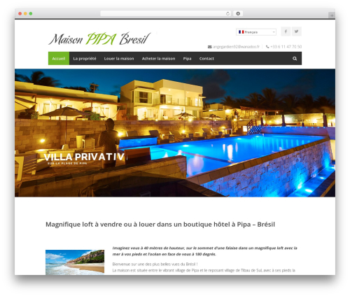 Theme WordPress Centum - maison-pipa-bresil.com