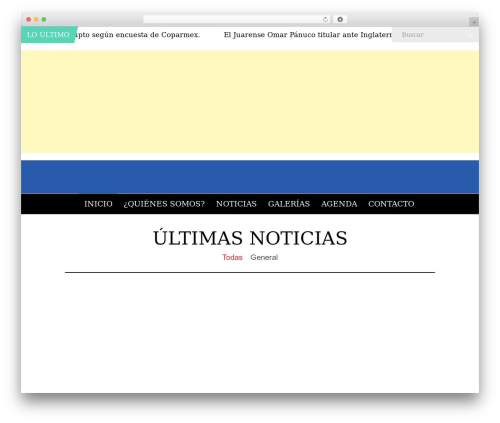 Venus WordPress theme - juarezfeliz.com