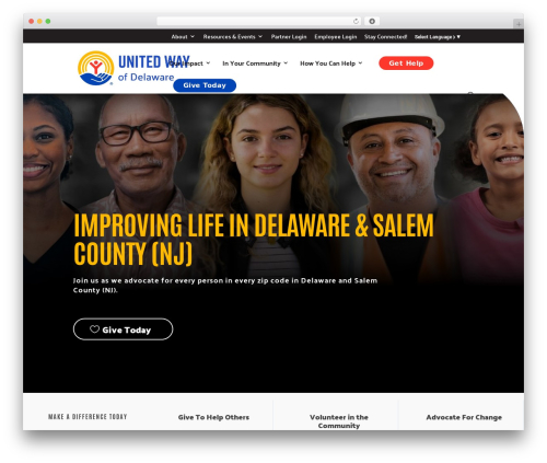 WordPress theme Divi - uwde.org