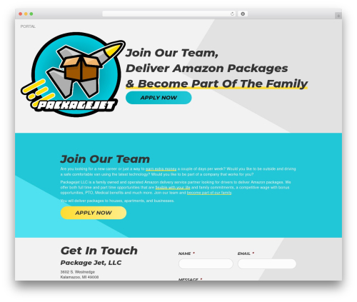 WP theme Beaver Builder Theme - packagejetllc.com