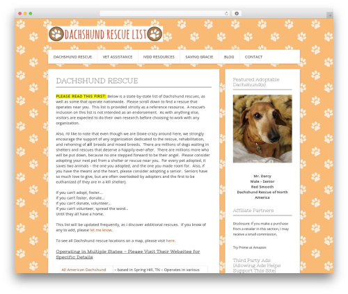 WP theme Contango - dachshundrescuelist.com WP theme Contango - dachshundrescuelist.com