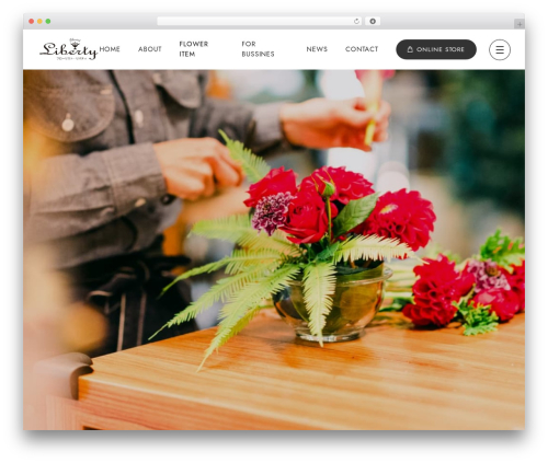 A theme WordPress - www.f-liberty.jp