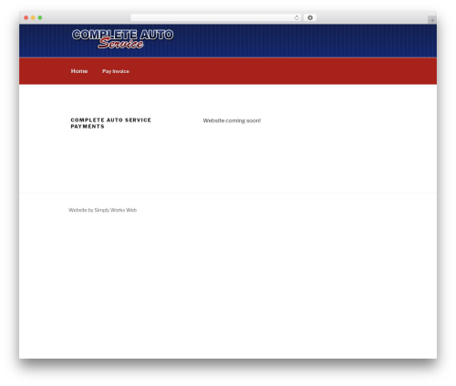 Complete Auto Pay WordPress theme - completeautopay.com