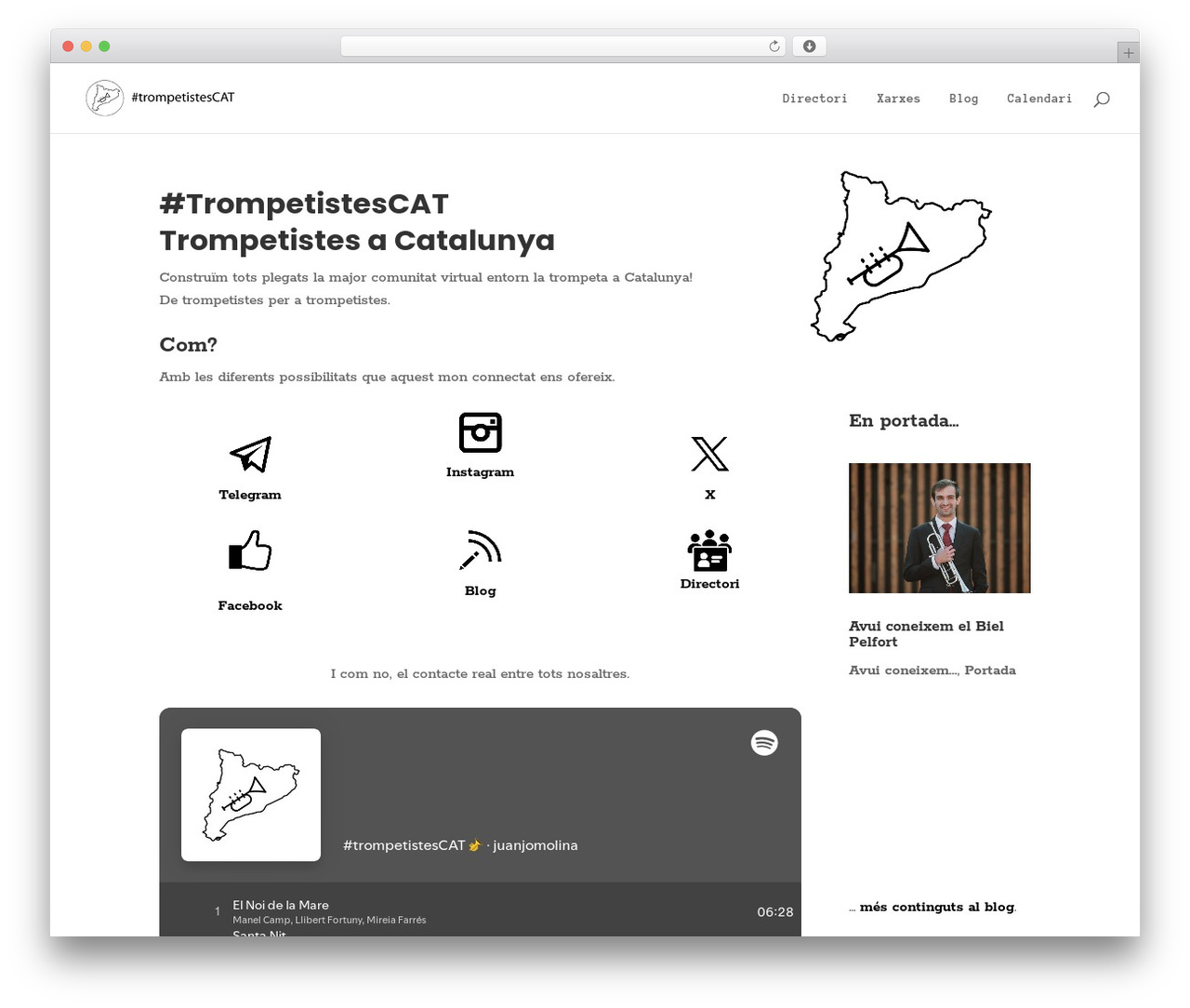 Divi WordPress theme - trompetistes.cat Divi WordPress theme - trompetistes.cat