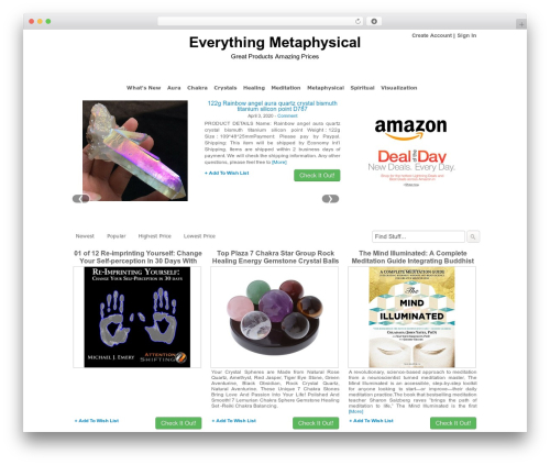 Theme WordPress Covert Store Builder Theme - everythingmetaphysical.com Theme WordPress Covert Store Builder Theme - everythingmetaphysical.com