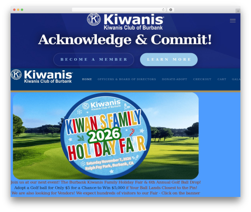 Tco email forms WordPress plugin - burbankkiwanis.org