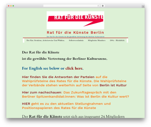 Event Block (event) free WordPress plugin - rat-fuer-die-kuenste.de