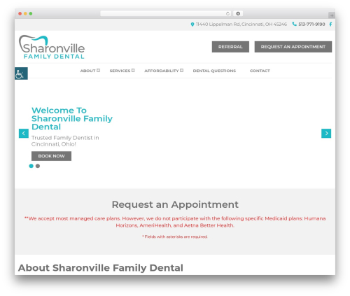 Theme WordPress Theme 41 - sharonvilledental.com
