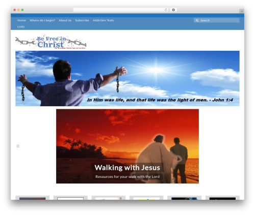 Virtue best WordPress theme - befreeinchrist.com