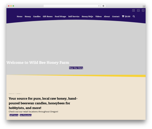 Beaver Builder Theme WordPress theme - wildbeehoneyfarm.com