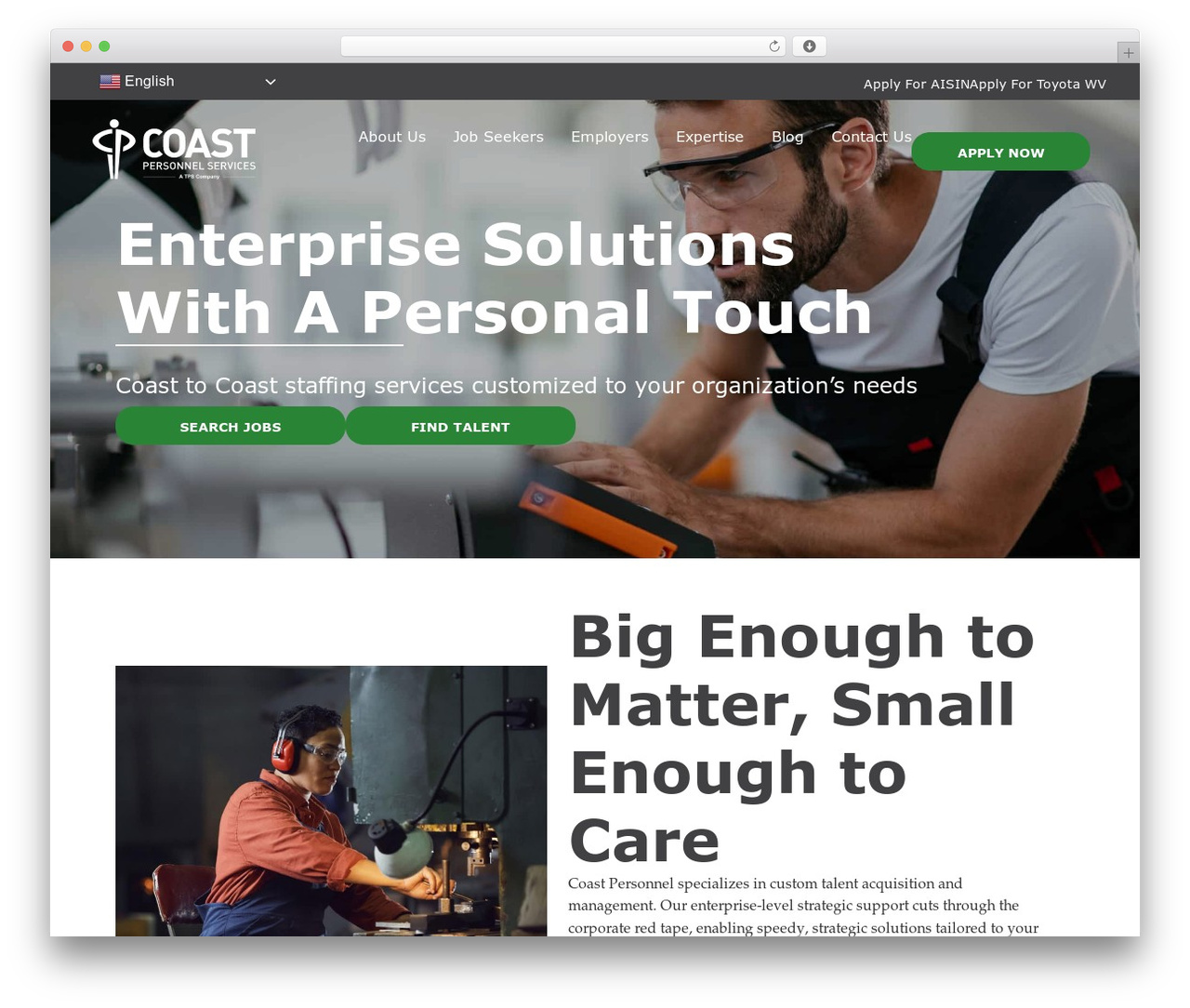Beaver Builder Child Theme WP theme - coastjobs.com