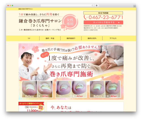Best WordPress theme Selfull - sakura-makitsume.com