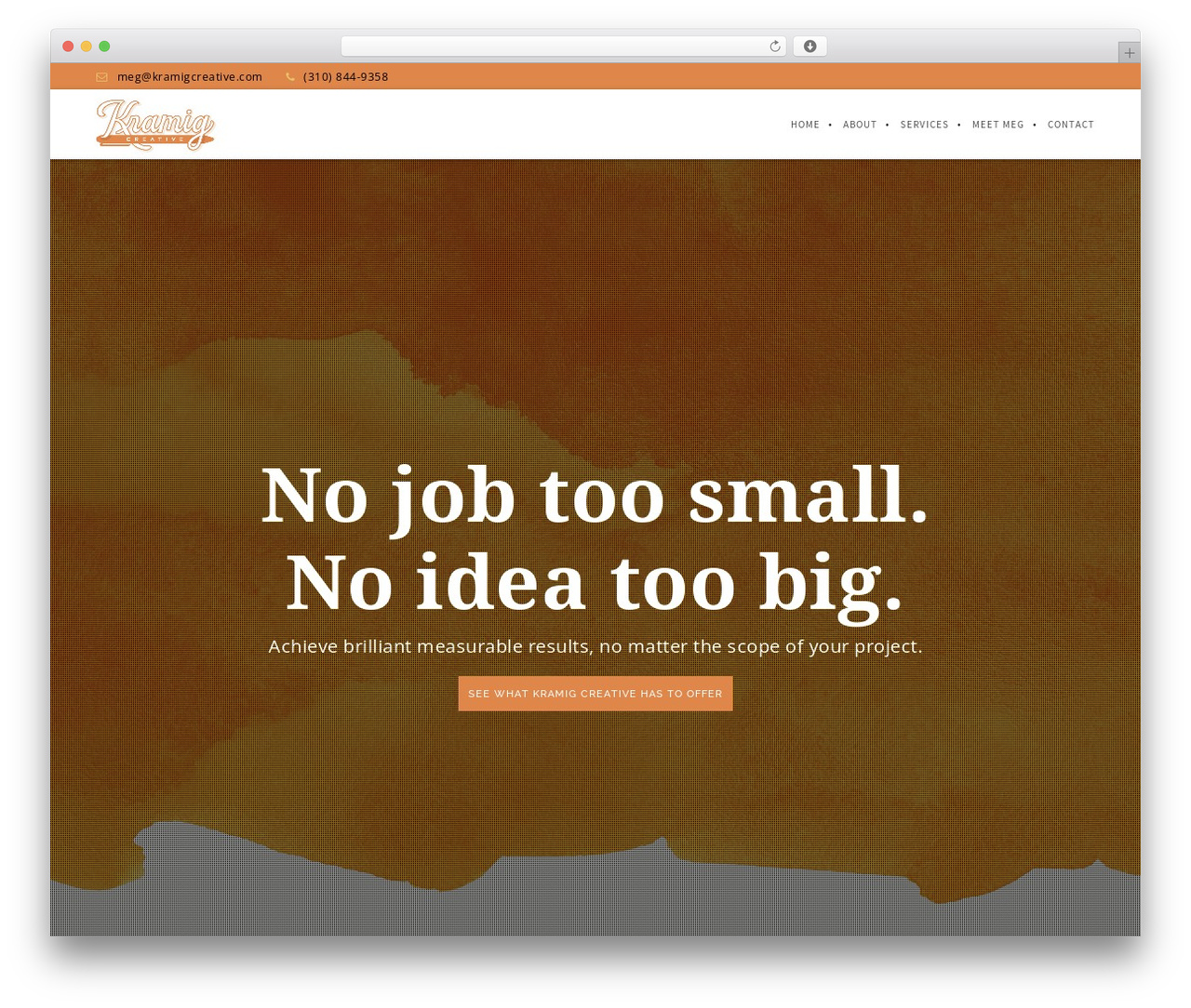 Brooklyn WordPress theme - kramigcreative.com