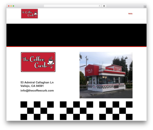 CoffeeCurb WordPress theme - thecoffeecurb.com