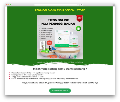 Landingkit elementor WordPress plugin - peninggibadantiens.co.id