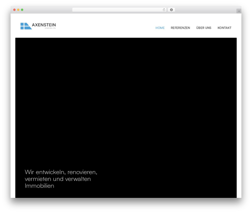 Eventin pro WordPress plugin - axenstein-immobilien.ch
