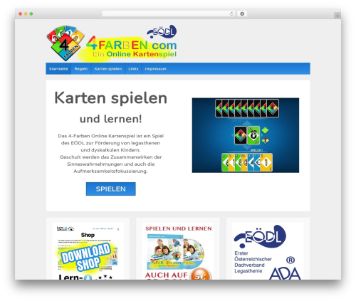 Responsive Pro WordPress theme - 4farben.com