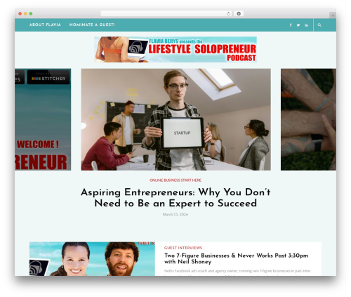 RT The3 WordPress theme - lifestylesolopreneur.com
