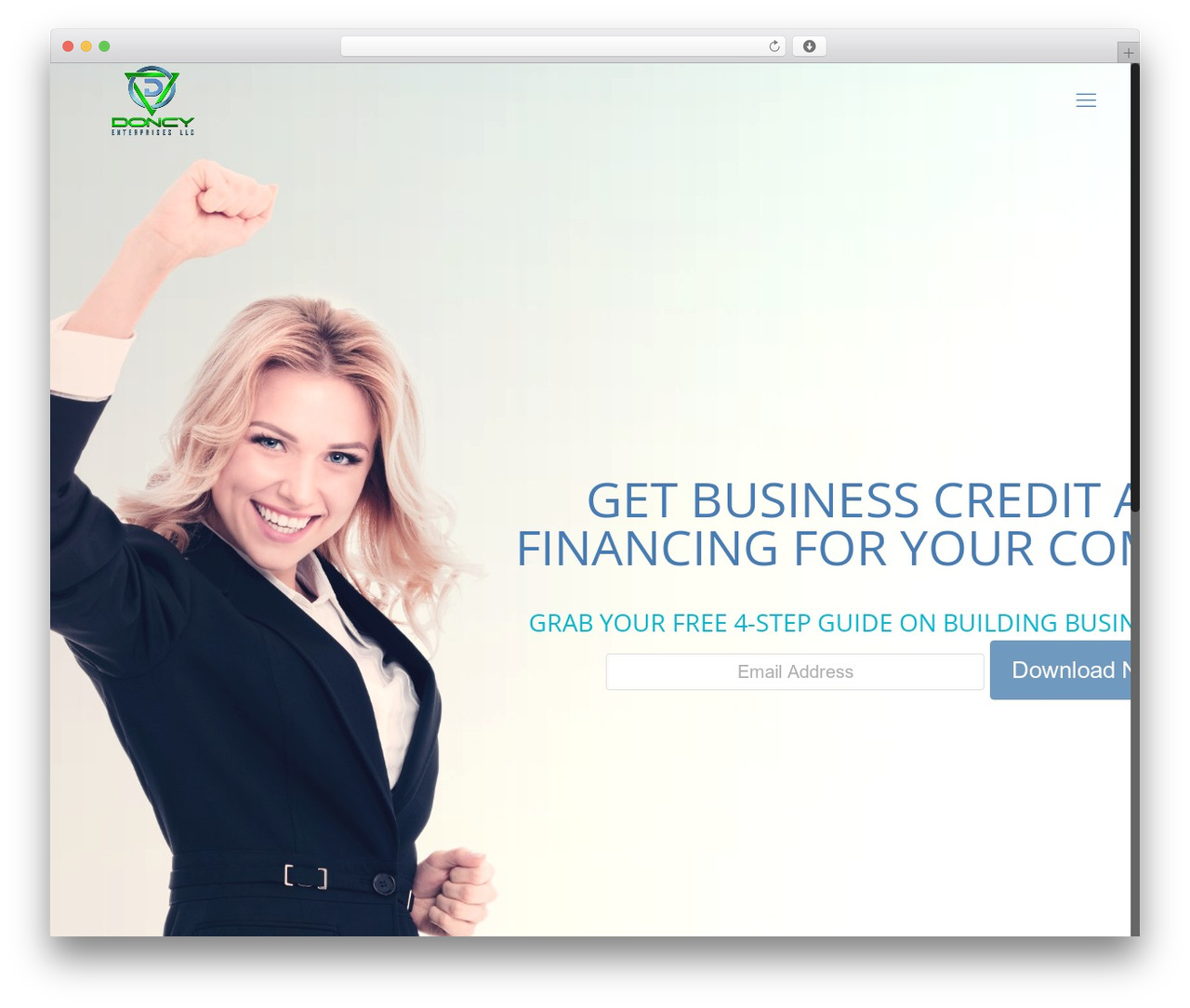 Theme WordPress Web Solutions - doncyent.com