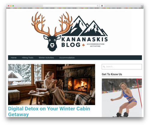 Undedicated theme WordPress - kananaskisblog.com Undedicated theme WordPress - kananaskisblog.com