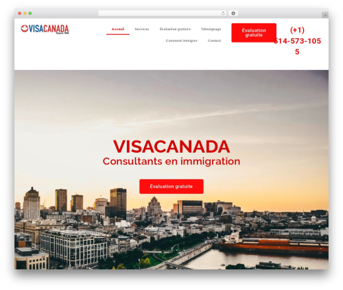 uReach theme WordPress - visacanada-immigration.com