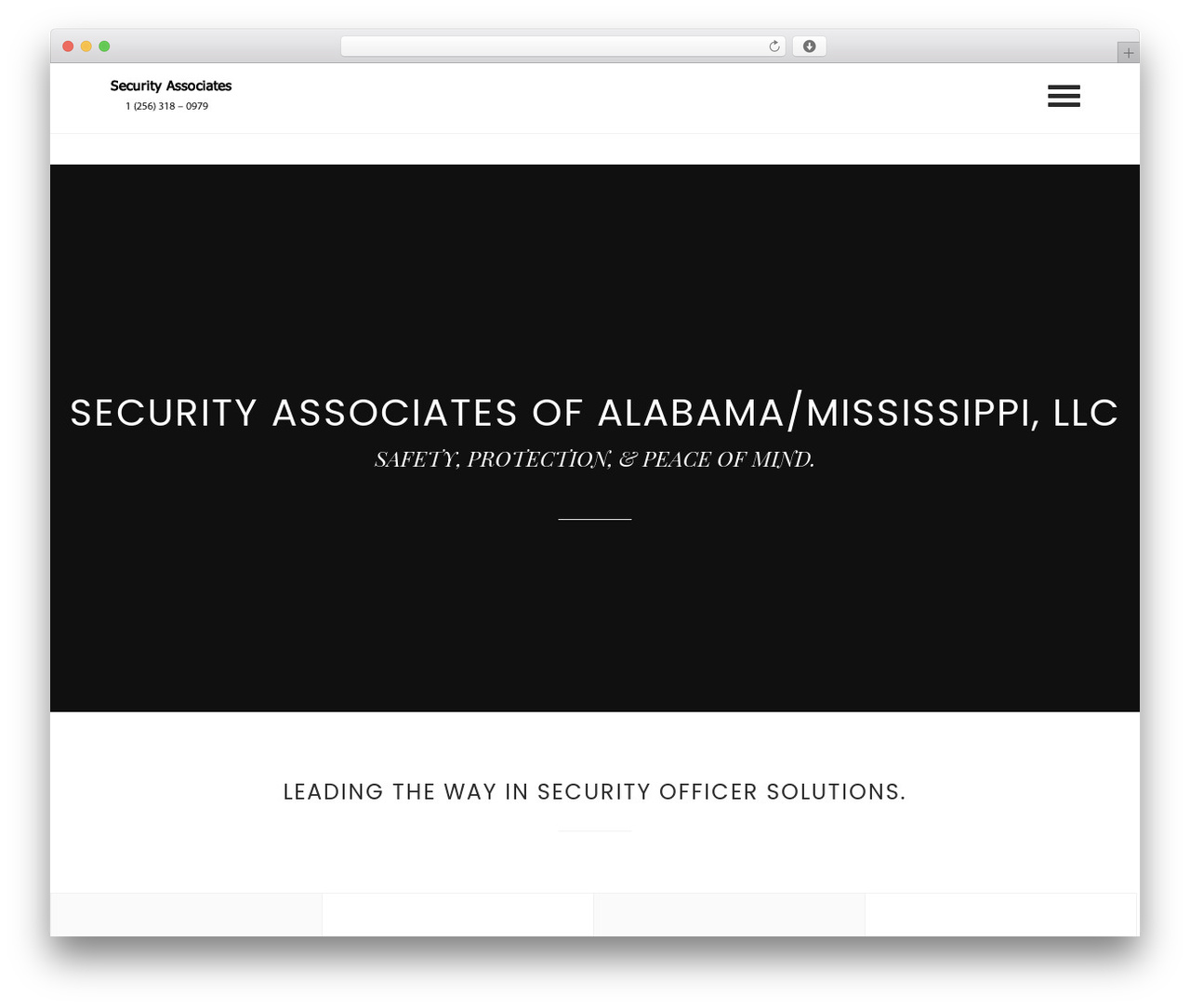 Waves free WordPress theme - securityassociates.net
