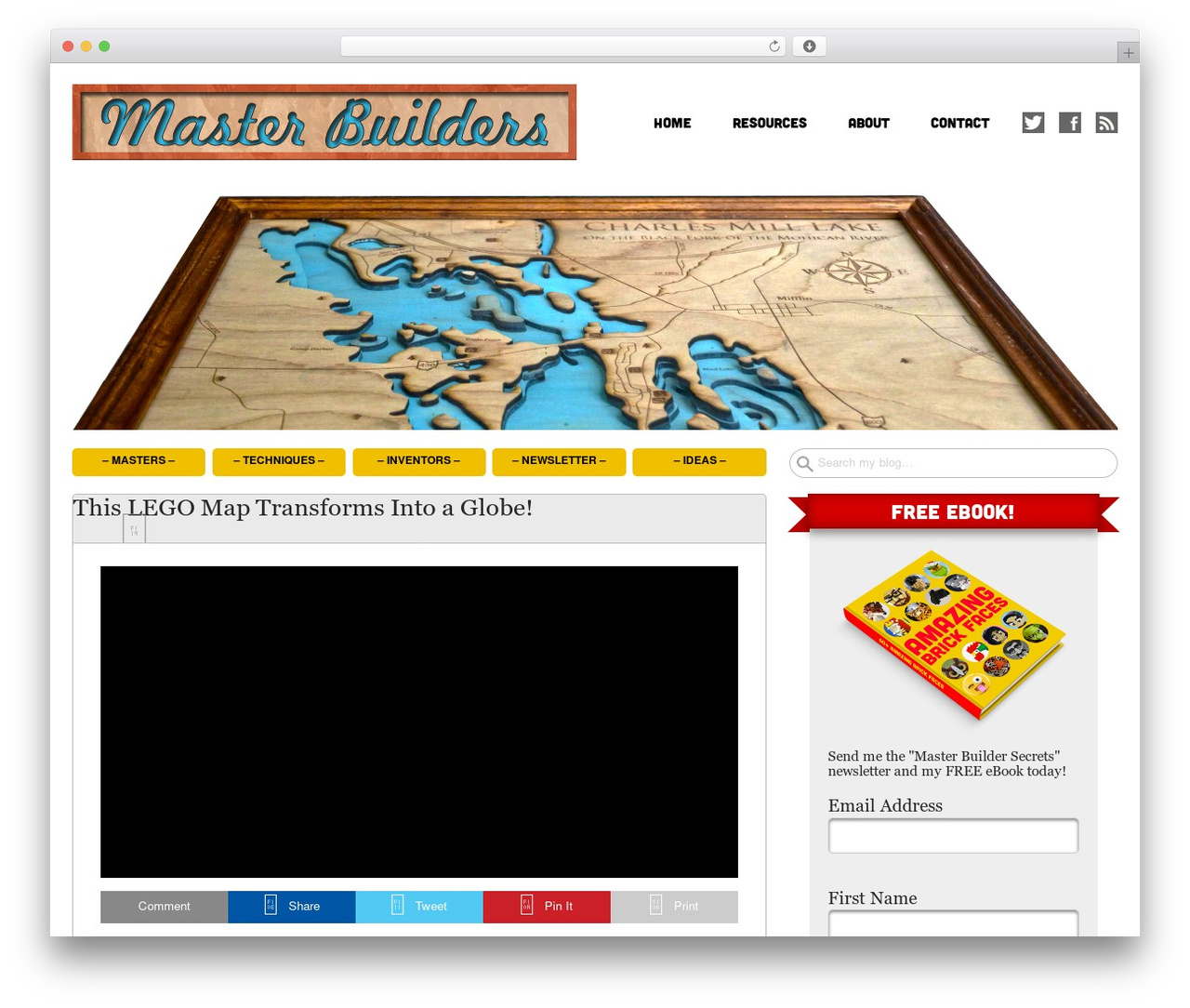 WordPress theme Get Noticed! - themakerbook.com