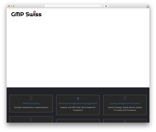 WordPress theme Stream - gmp-swiss.com