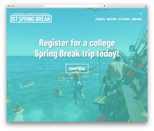 WordPress theme IST _tk Theme - istspringbreak.com