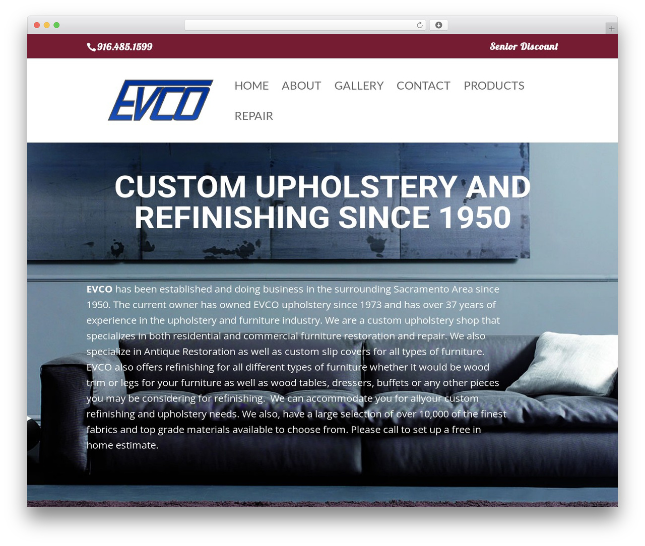 WordPress website theme Evco - evcoupholsteryandmfg.com WordPress website theme Evco - evcoupholsteryandmfg.com