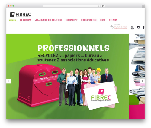 WP theme cherry - fibrec-papier.com